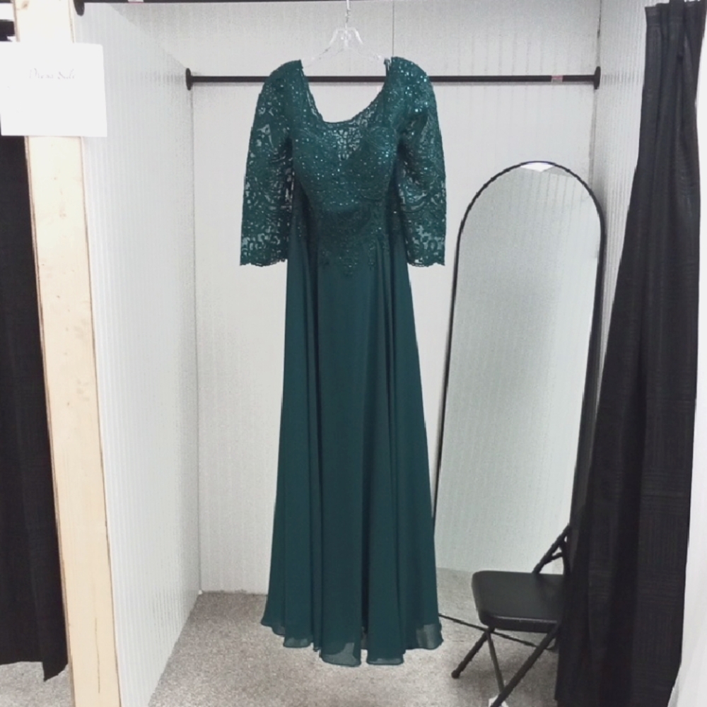 BRAND NEW OFF RACK Dark green Mother Of Wedding